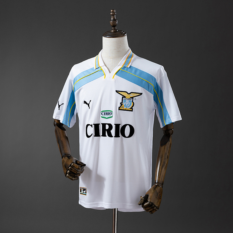 Lazio 98-00 Segunda Camiseta Retro Visitante Tallas S-XXL